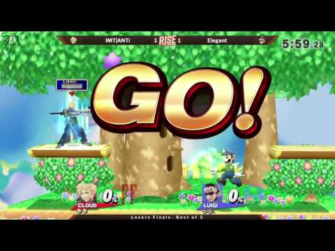 Rise 2017 Losers Finals - IMT|ANTi (Cloud) vs Elegant (Luigi)