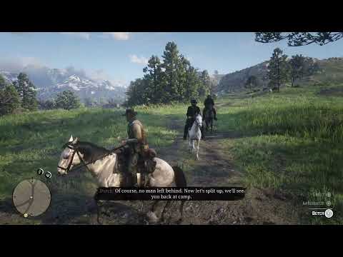 Hidden Dialogue With Dutch And Charles After They Break Arthur Out Of Jail - Red Dead Redemption 2