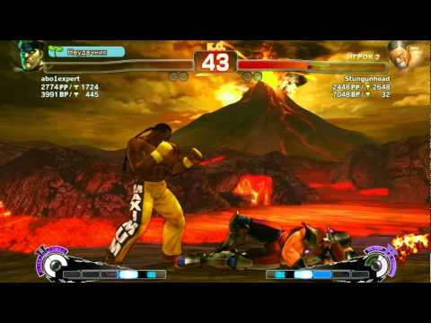 SSF4 AE abo [M.Bison] vs Stungunhead [Dee Jay]