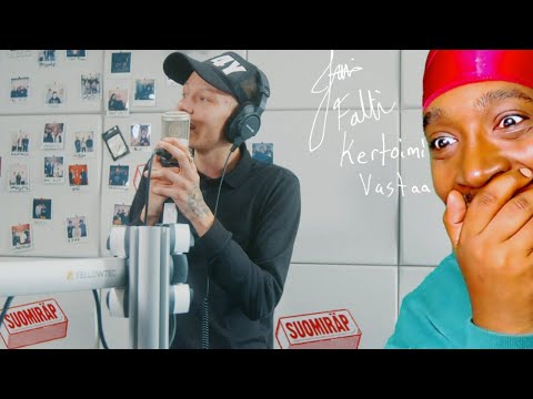 American Reacts To STUDIOLIVE: Jami Faltin - Kertoimia Vastaan