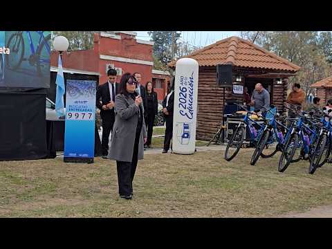 Gladys Páez, intendenta de Balde