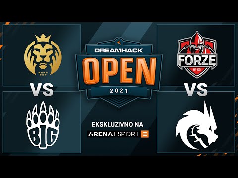 [UŽIVO] [DreamHack Open 47] Mad Lions vs BIG & forZe VS Spirit - TV Arena Esport