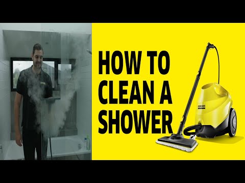 How to Deep Clean a Shower | Kill 99.99% of Bacteria With Kärcher Steam Cleaners