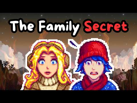 Haley and Emily's Family Secret... || Stardew Valley 1.6 Lore and Theory