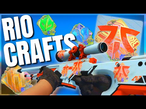 GOOD FOR CRAFTS? | RIO MAJOR 2022 BEST STICKER COMBOS  (CONTENDER TEAMS)