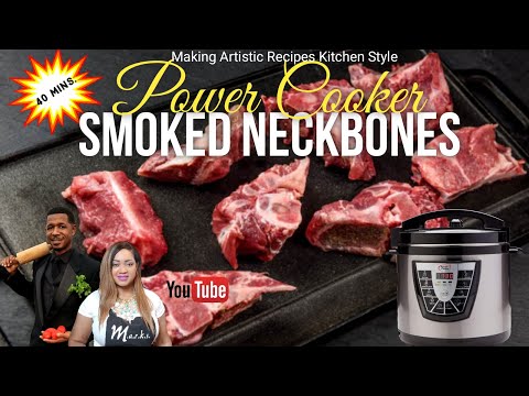 POWER COOKER SMOKED NECKBONES