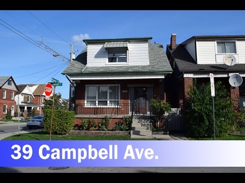 House for sale 39 Campbell Ave. Hamilton Ontario