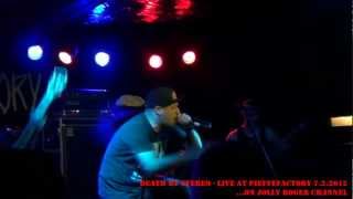 DEATH BY STEREO @ Live at Pieffe Factory 7.2.2012