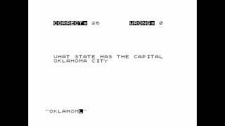 States and Capitals (longplay) for the ZX81