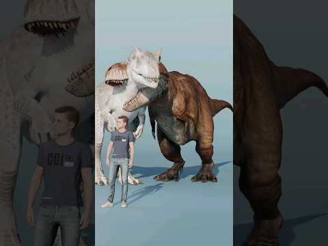 Dinosaurs Eat Dinosaurs | Compsognathus Vs Giganotosaurus