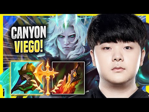 CANYON IS READY FOR VIEGO! - DK Canyon Plays Viego JUNGLE vs Nidalee! | Season 2022