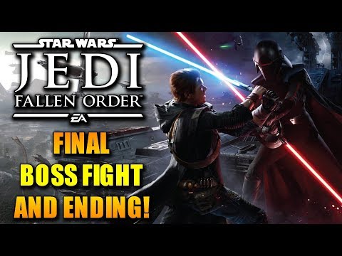 Star Wars Jedi Fallen Order - Final Boss & Story Ending PS4 Pro Gameplay (SPOILERS)