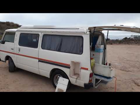 e23 nissan urvan camper 1st night out robe sa