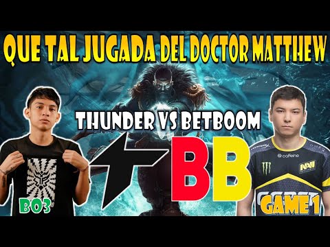 THUNDER AWAKEN VS BETBOOM TEAM BO3[GAME 1]ESL ONE STOCKHOLM 2022 - DOTA 2 PRO Playoffs