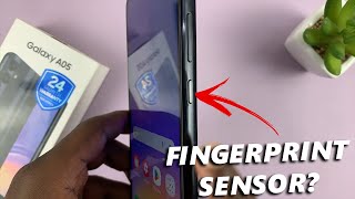 Does the Samsung Galaxy A05 Have a Fingerprint Sensor?