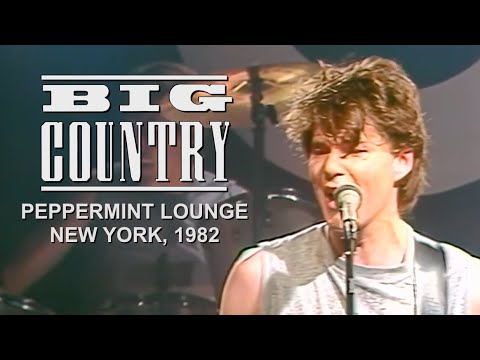 (HD) Big Country - Peppermint Lounge, New York - Aug 21, 1982 (Upscaled DVD)
