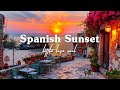 Sunset Seaside Cafe Ambience in Spain - Sweet Spanish Music | Bossa Nova Music for Relax, Study