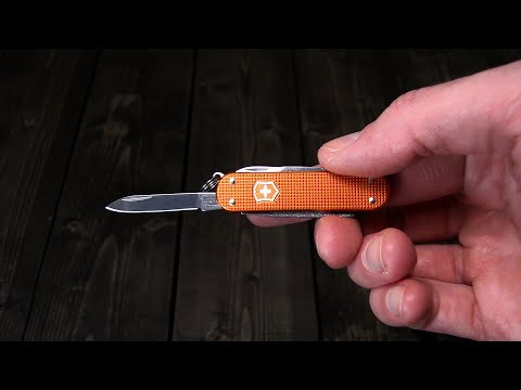Victorinox Classic SD Tiger Orange Alox 2021 Limited Edition Swiss