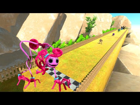 MOMMY LONG LEGS DEATH RUN - Animal Revolt Battle Simulator