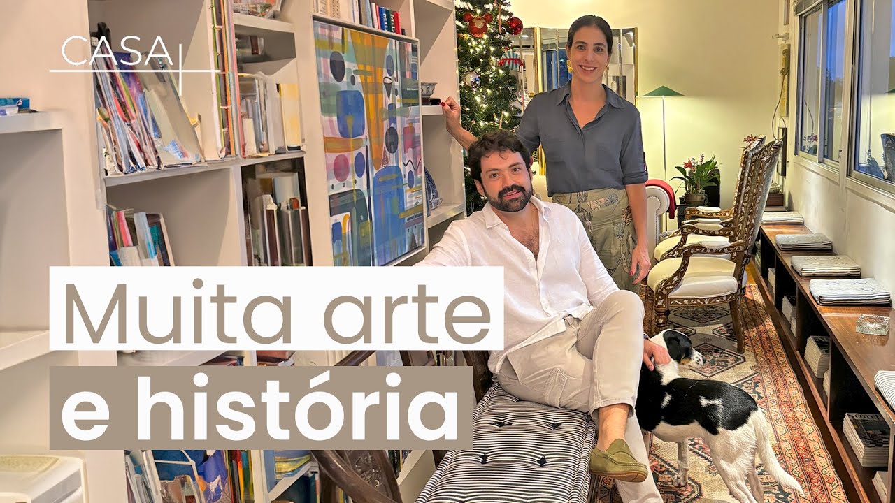 Esta CASA é uma verdadeira GALERIA de ARTE