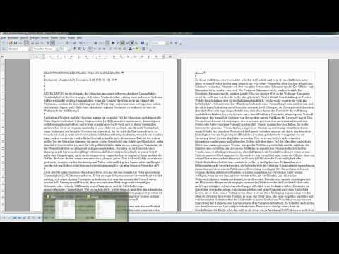 03 Dokument im PDF - Format exportieren - OpenOffice / LibreOffice Writer