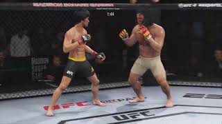PS5 | Bruce Lee vs. Aundreana Rene BBW | EA Sports UFC 4