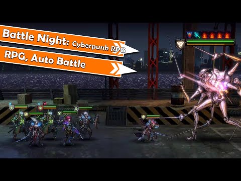 Battle Night: Cyberpunk RPG - Gameplay | Idle cyberpunk auto battle [06/0222] - YouTube