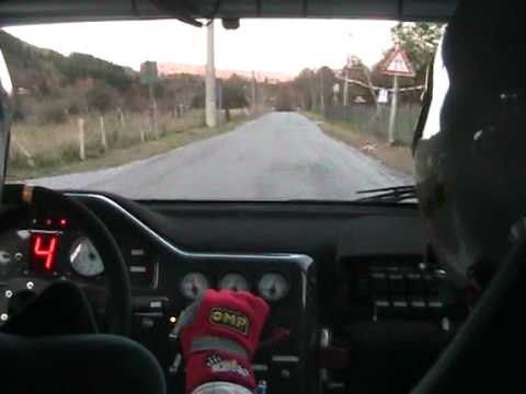 Rally Como 2009  - Bonizzoni Rossini (camera car) - P.S.4 Sormano - Peugeot 106 1600