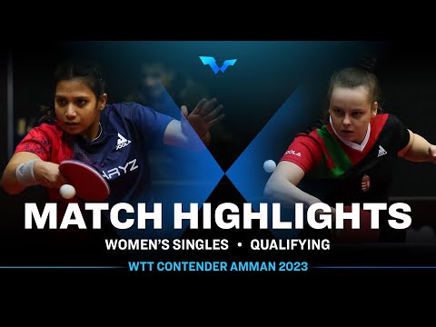 Leila Imre vs Reeth Tennison | WS Qual | WTT Contender Amman 2023