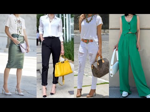 Viste con SENCILLEZ Y ELEGANCIA con estos LOOKS y OUTIFTS BASICOS MODERNOS FEMENINOS y DISCRETOS