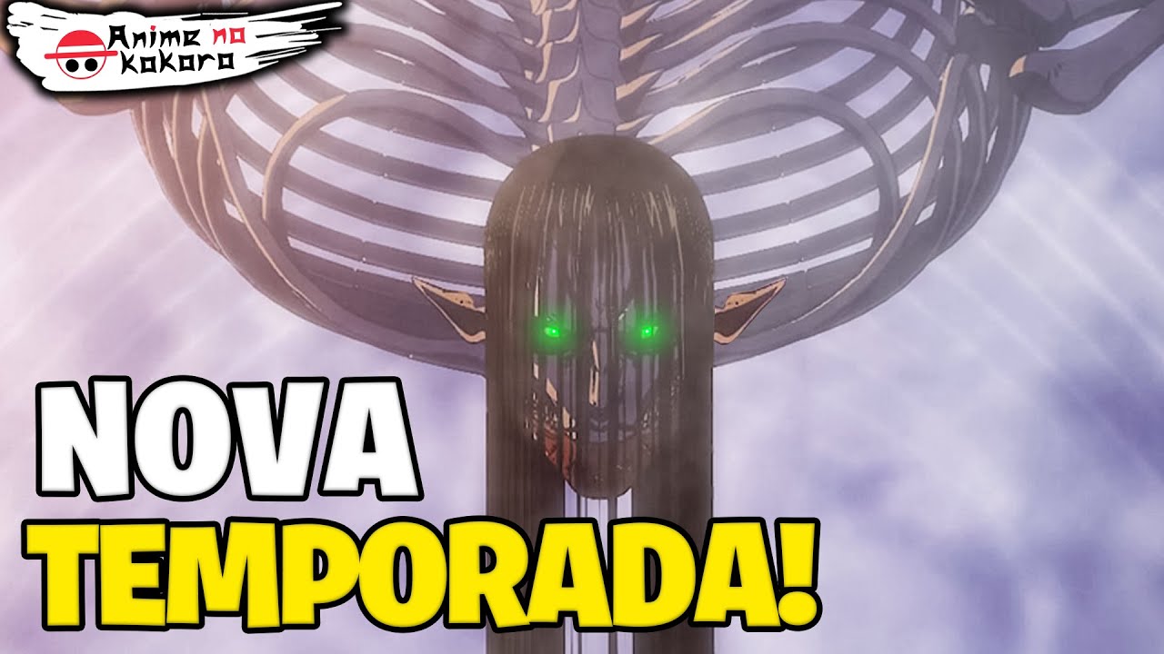 NOVA PAUSA EM ATTACK ON TITAN - RETORNO EM 2023 ENTENDA!