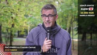 ”Faci Pariu” cu Cosmin Cernat (ep.119): Show, mega-show » Dinamo – Rapid + alte 20 ponturi!