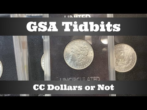 GSA History Tidbits - CC Dollars or Not