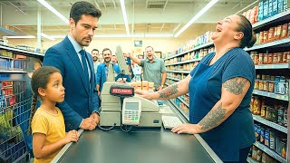 O CARTÃO DO MILIONÁRIO FOI RECUSADO... ENTÃO UMA GAROTINHA FEZ O IMPENSÁVEL