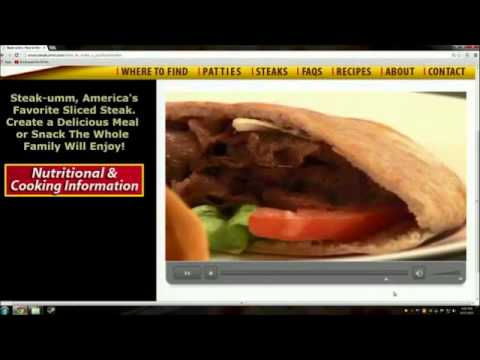 Giantbomb Unprofessional Fridays - Steak-umms