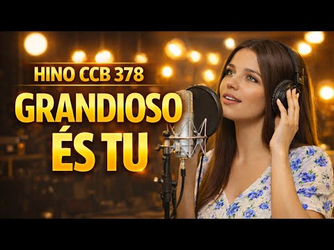 GRANDIOSO ÉS TU - HINO CCB 378 | Hino Cantado que Exalta a Grandeza de Deus