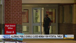 Allendale Public Schools, others closed Monday for potential threats