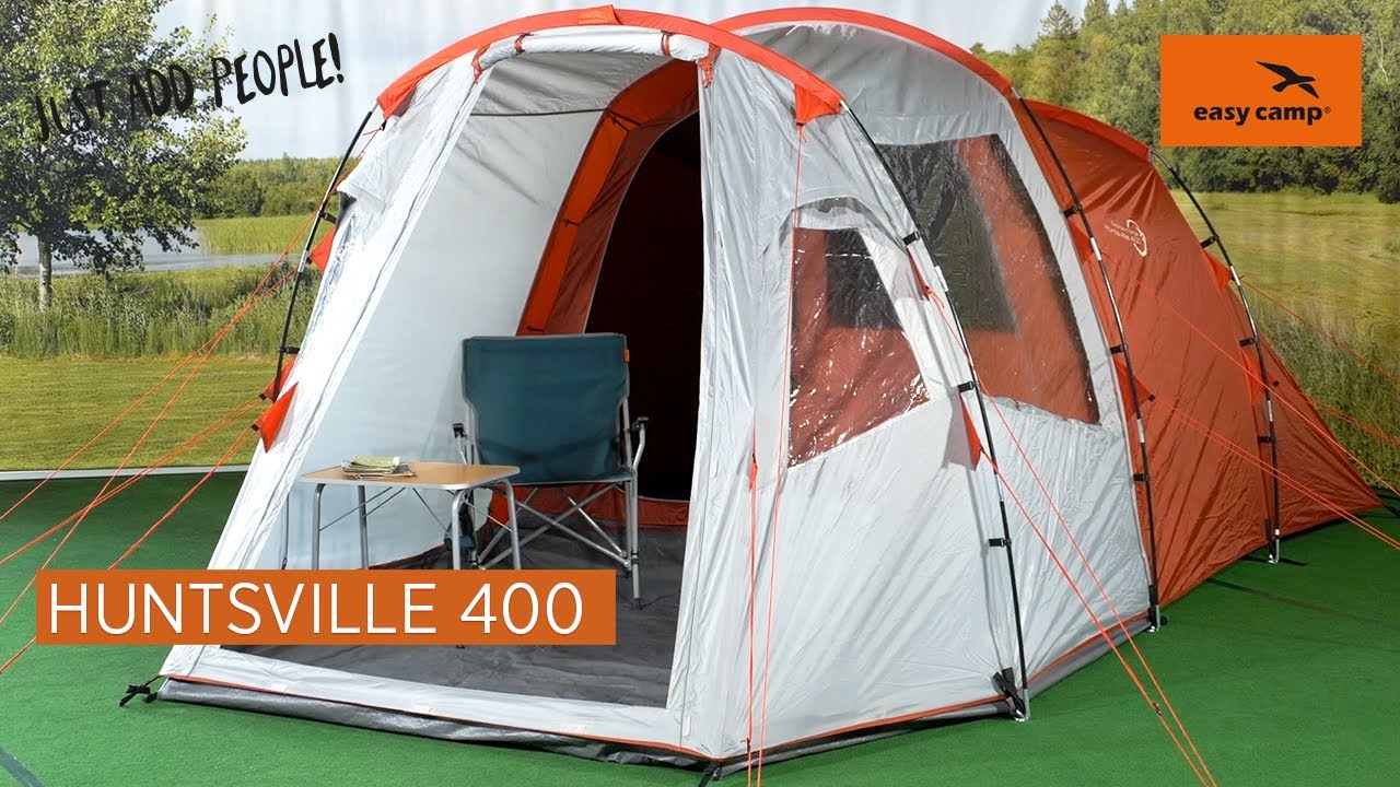 Намет п'ятимісний Easy Camp Huntsville 500 Green/Grey (120407)