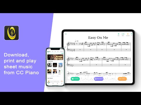 CCPiano- piano sheet music