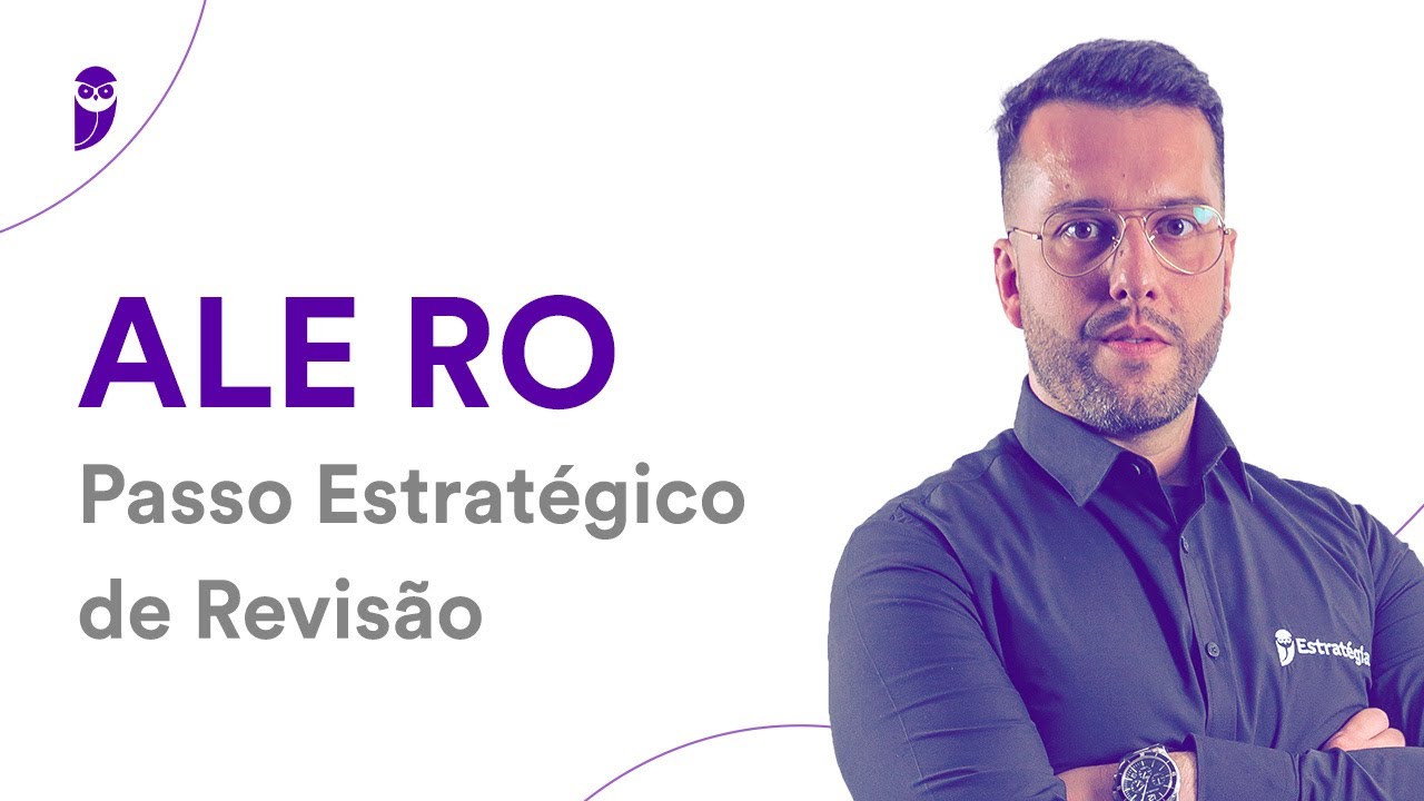 Concurso ALE RO: Passo Estratégico de Revisão