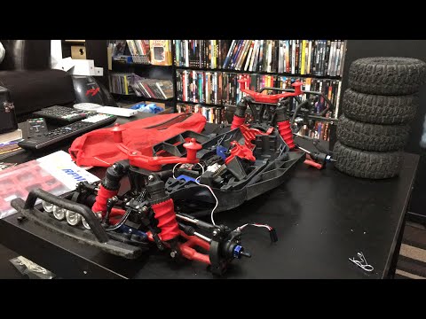 LIVE TRAXXAS CUSTOM SLASH 4X4 LCG PART LIST RUNDOWN !
