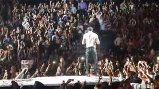 Girl Throw Bra to Stage @ Live at Enrique Iglesias 10-10-2014 @ LA Staples Center