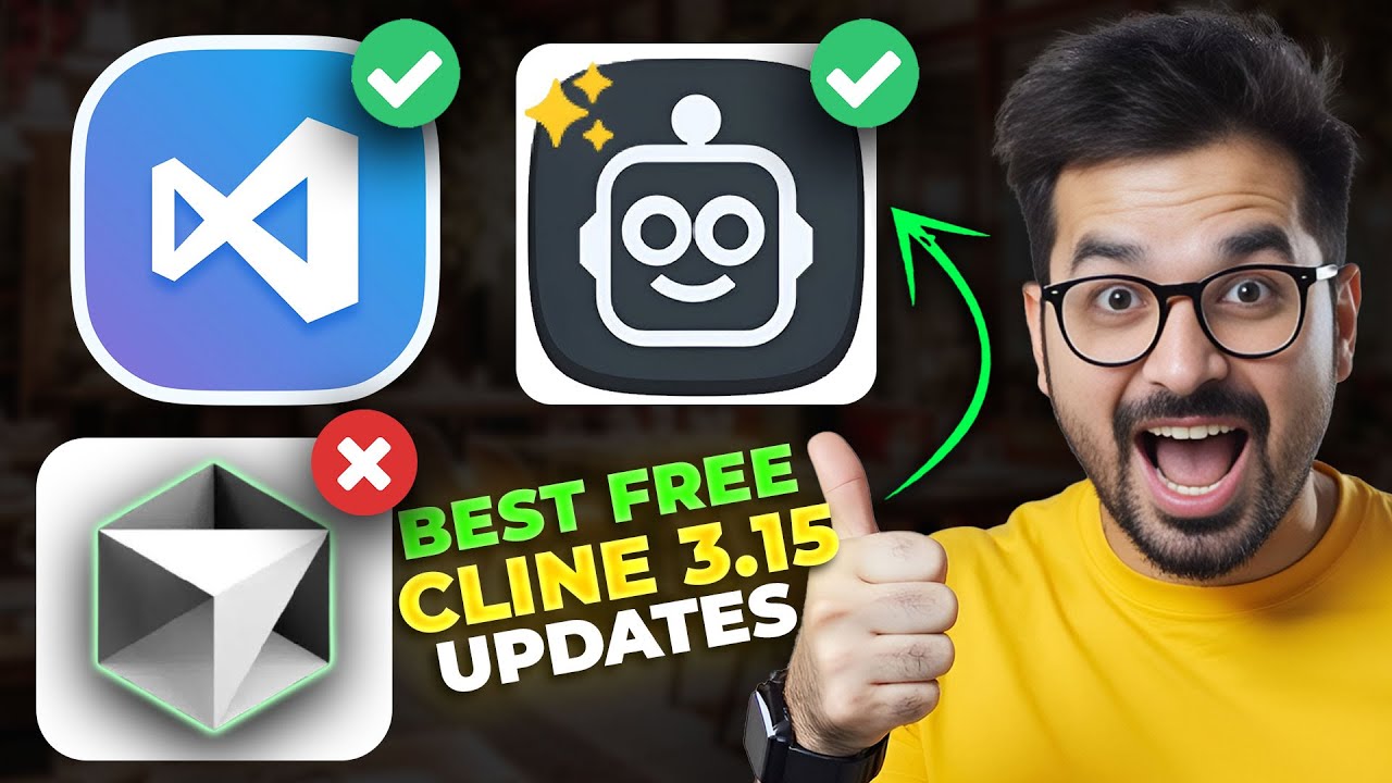 Cline 3.15 (New Upgrades): FREE AI Code editor for Full stack development - Gemini Pro - VIBE CODING