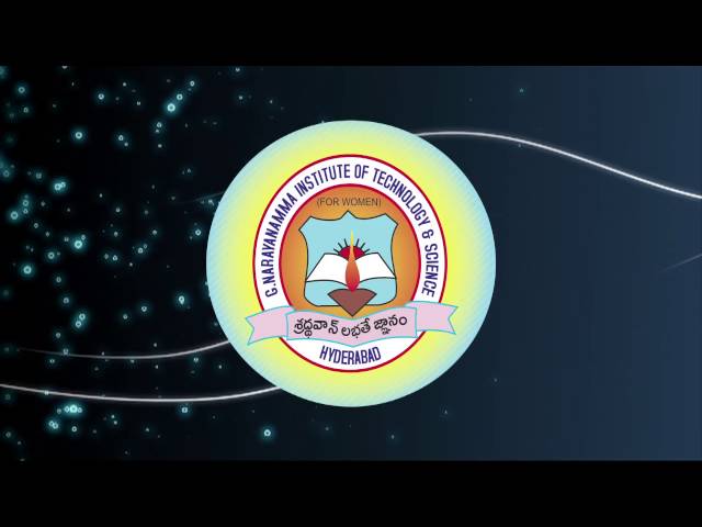 G Narayanamma Institute of Technology and Science video #1