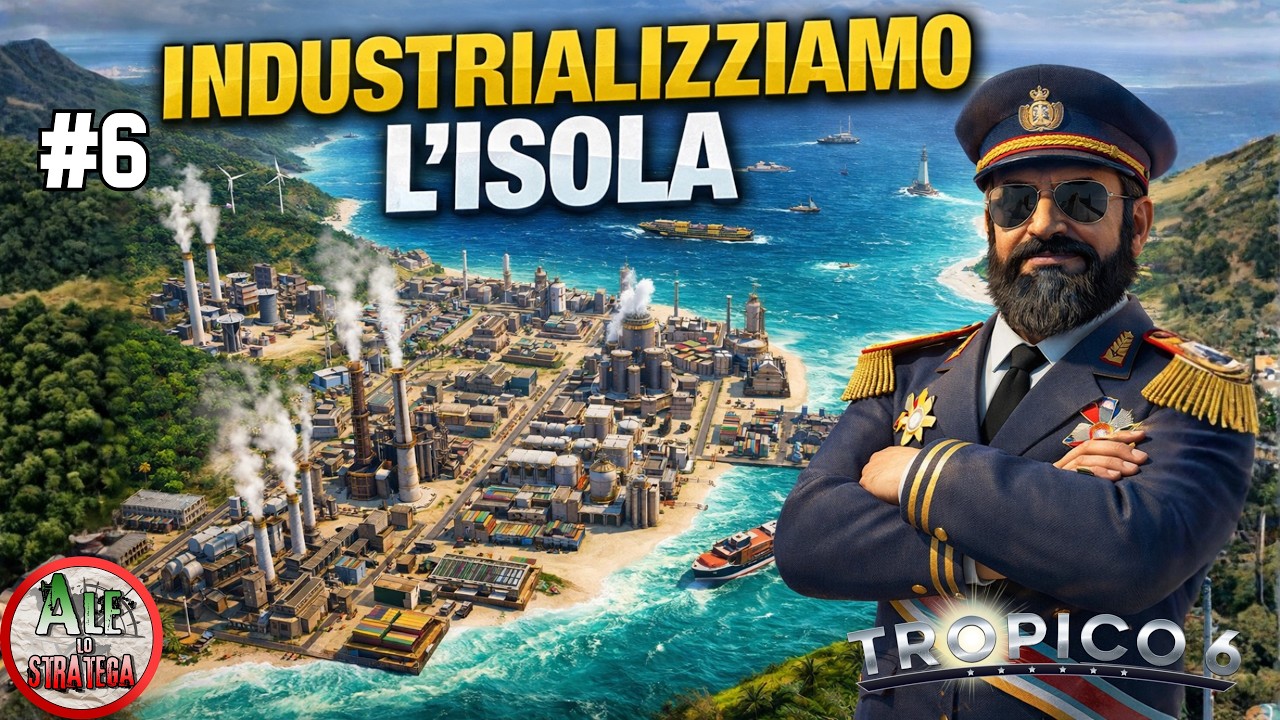 INDUSTRIALIZZIAMO L'ISOLA || TROPICO 6 gameplay ITA || IL LAMA DI WALL STREET #6