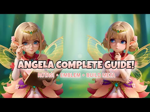 RAHASIA ANGELA PRO PLAYER‼️ Rotasi, Build, Combo Full Tutorial! 😳🔥