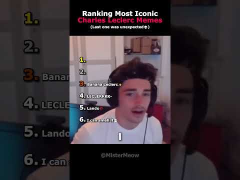 Ranking Most Iconic Charles Leclerc Memes