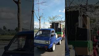Download lagu Sound horeg pickup Suzuki carry 4 subwoofer #shorts mp3