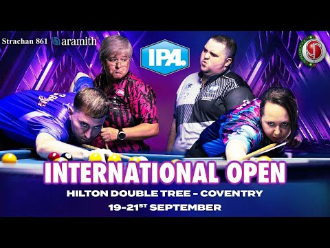 IPA Pool Tour 4 International Professional 2025 - Coventry -  Main Table - DAY 1