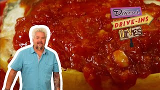Guy Fieri Eats Spaghetti Squash at the Pit Stop | Diners, Drive-Ins and Dives | Food Network